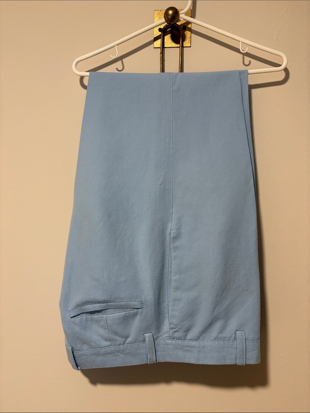 Izod Light Blue Cotton Men's Slacks
